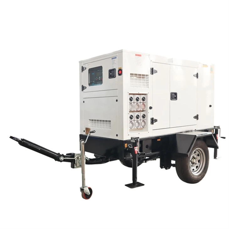 Mobile Trailer Mounted Generator factory